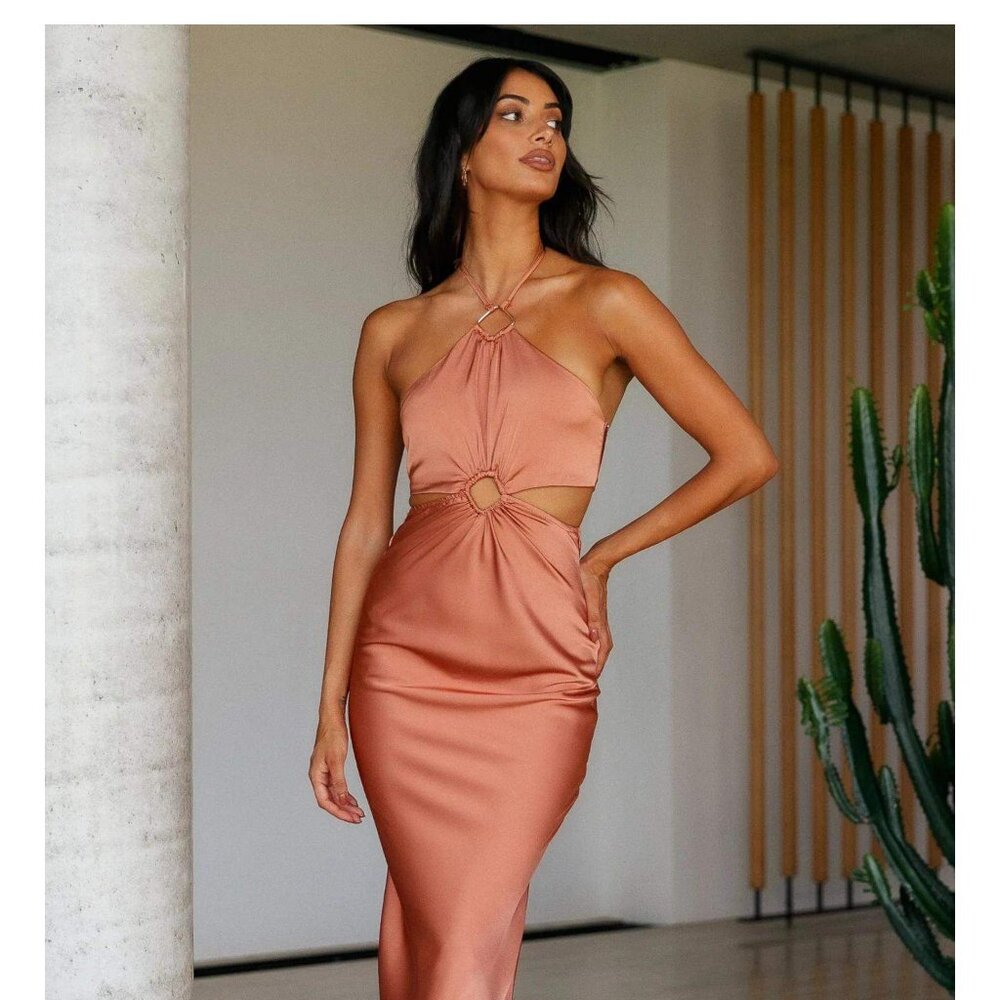 Soul Voices Maxi Dress Bronze